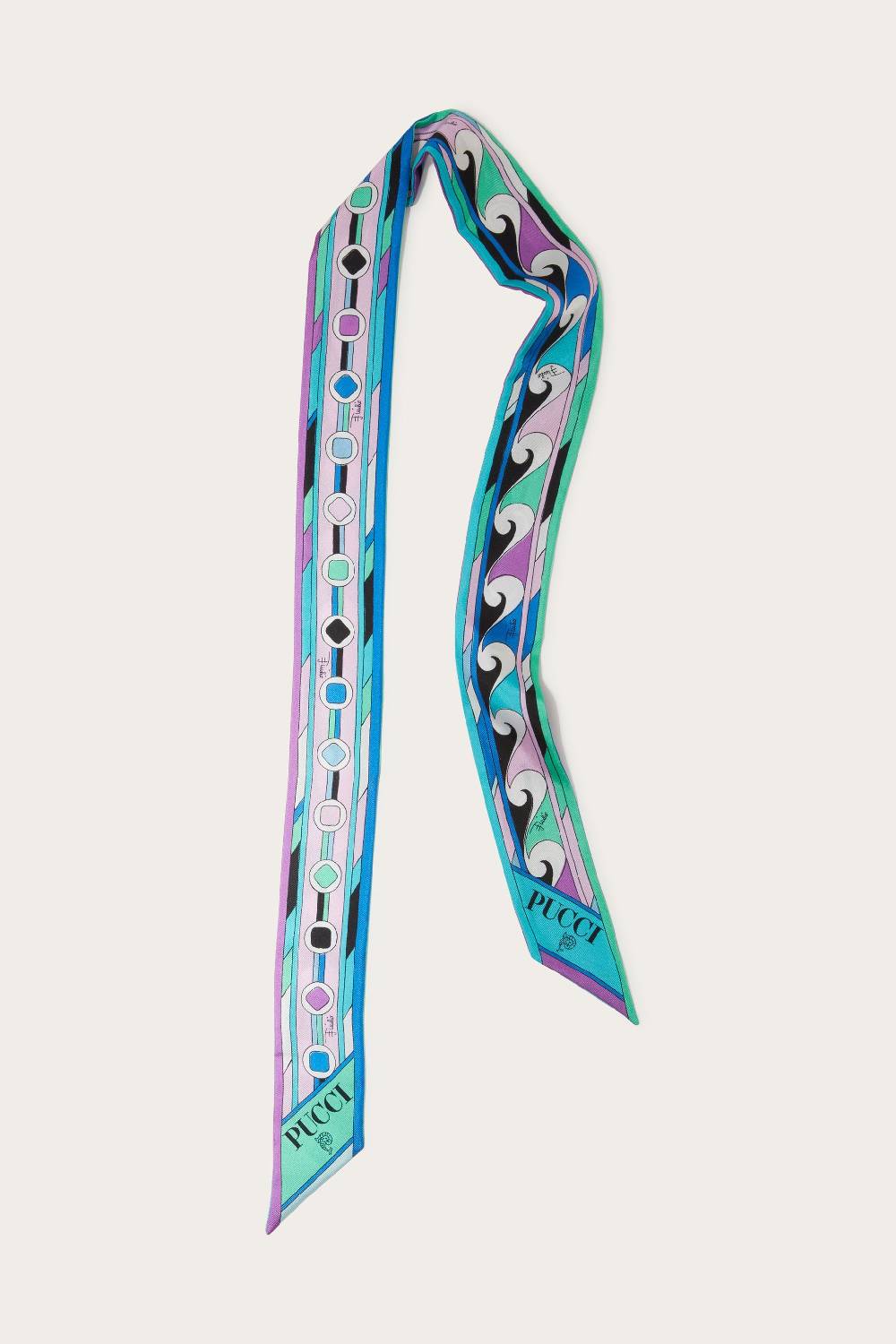Pucci Foulard in seta con stampa Vivara
