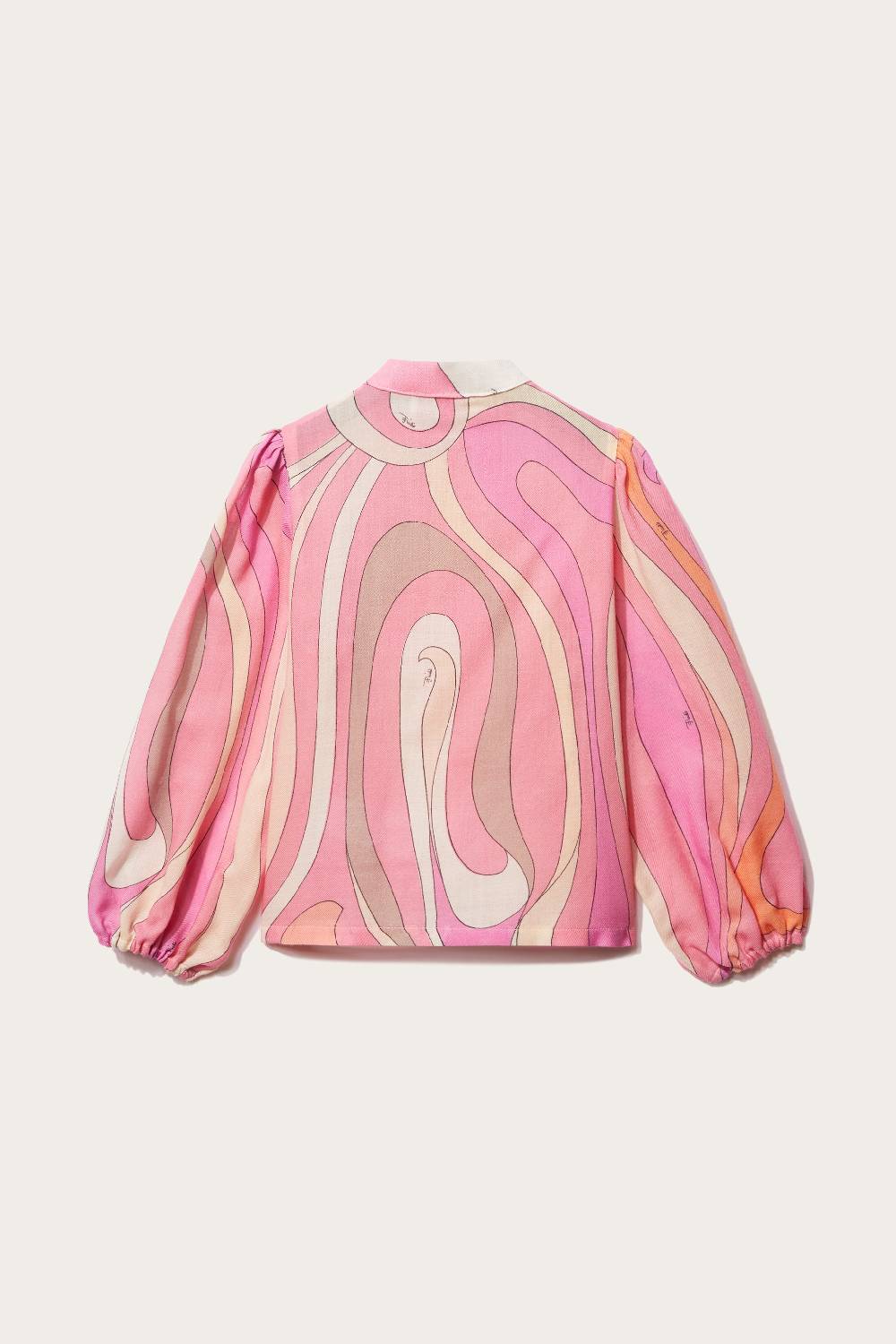 Pucci Marmo-Print Wool Top Affare Del Giorno