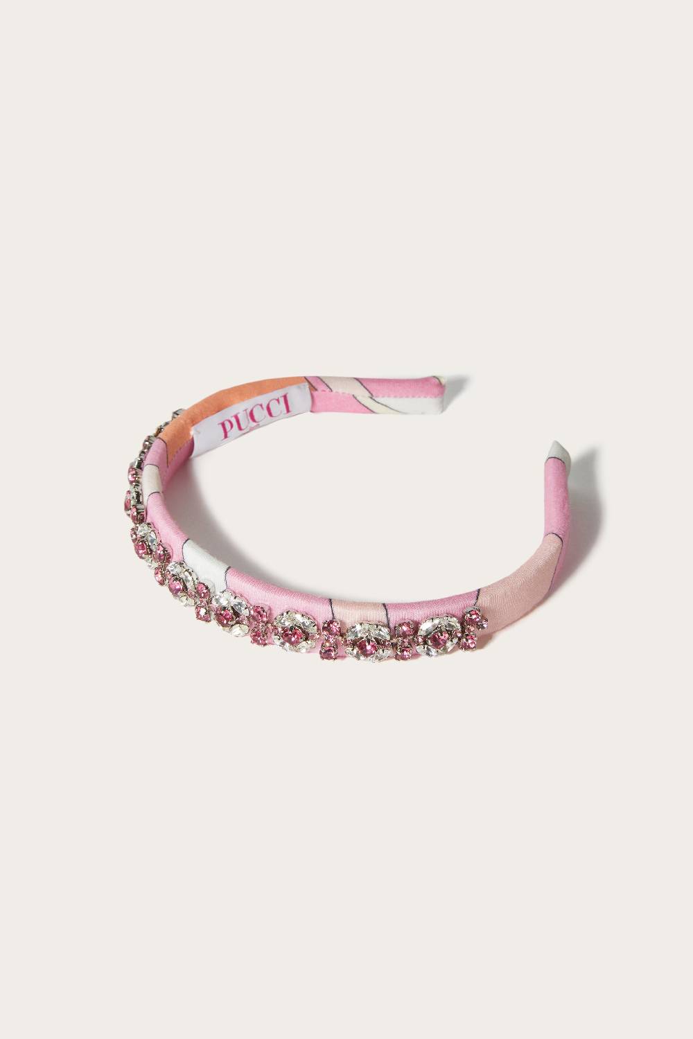 Pucci Iride-Print Crystal Headband Sottocosto