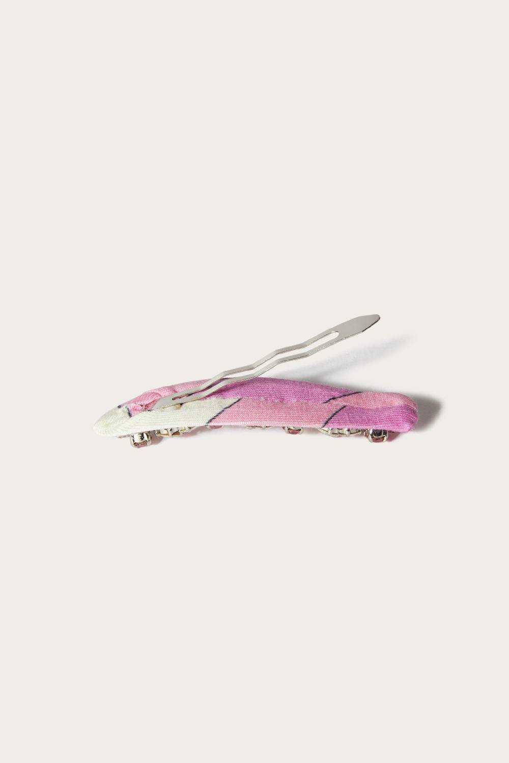 Pucci Iride-Print Crystal Hair Clip Convenienza