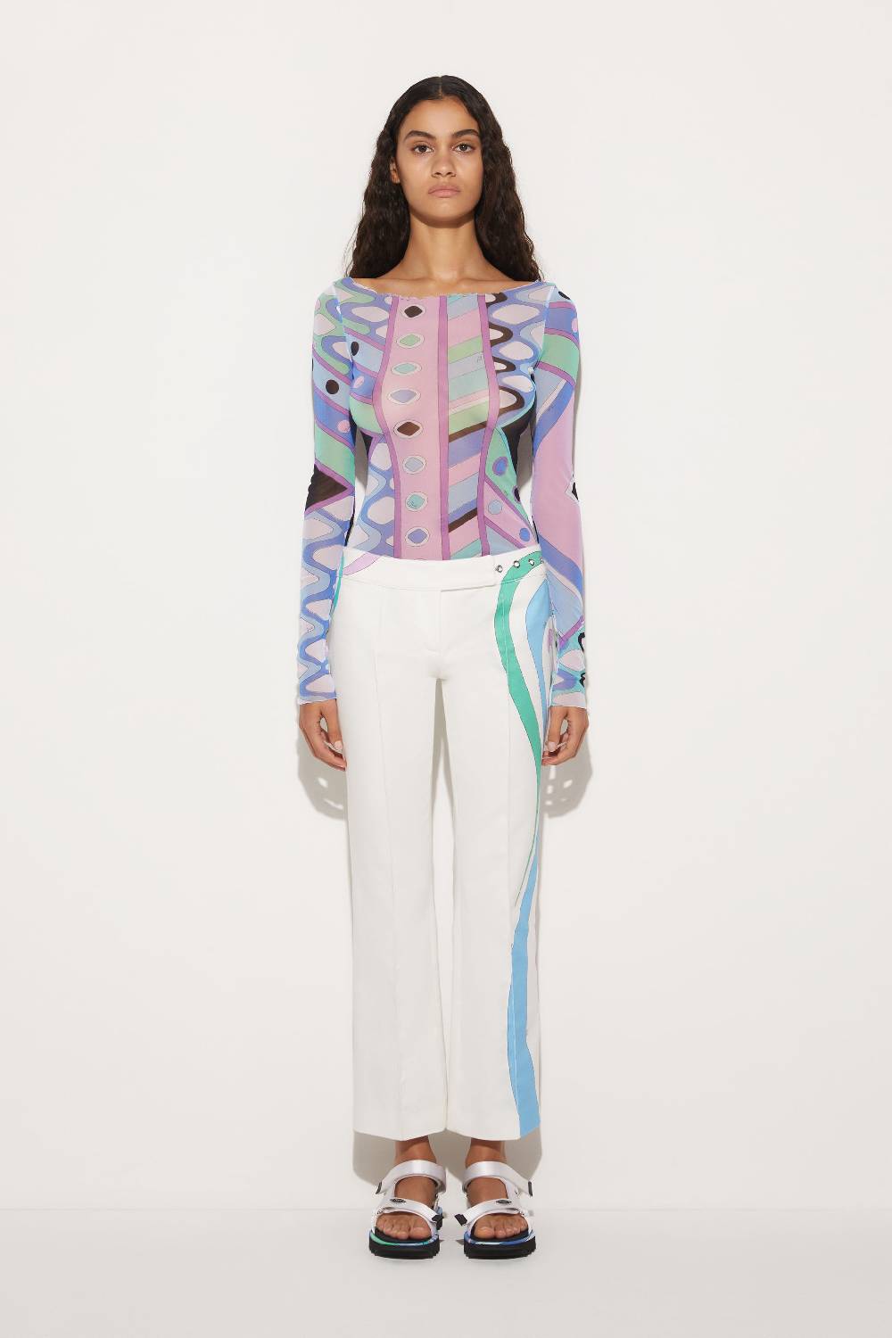 Pucci Top con stampa Vivara Online