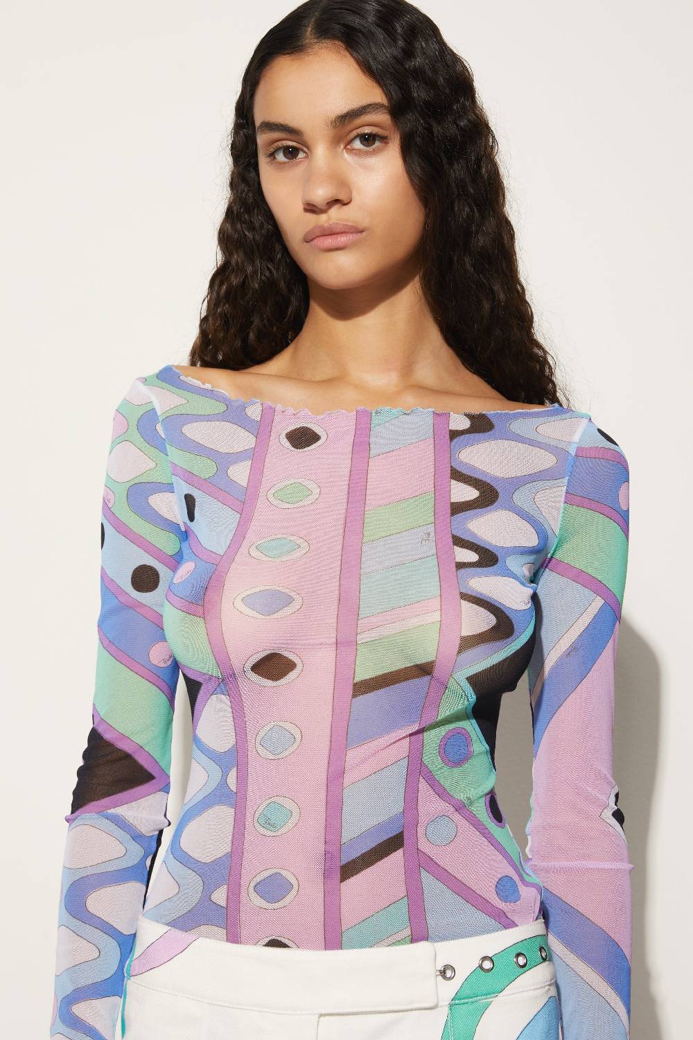 Pucci Top con stampa Vivara Online