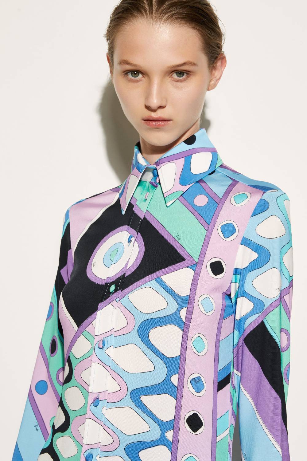 Pucci Camicia con stampa Vivara Offerte