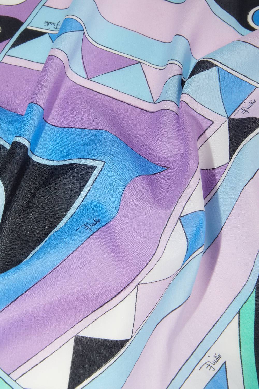 Pucci Carré piccolo con stampa Vivara Negozio