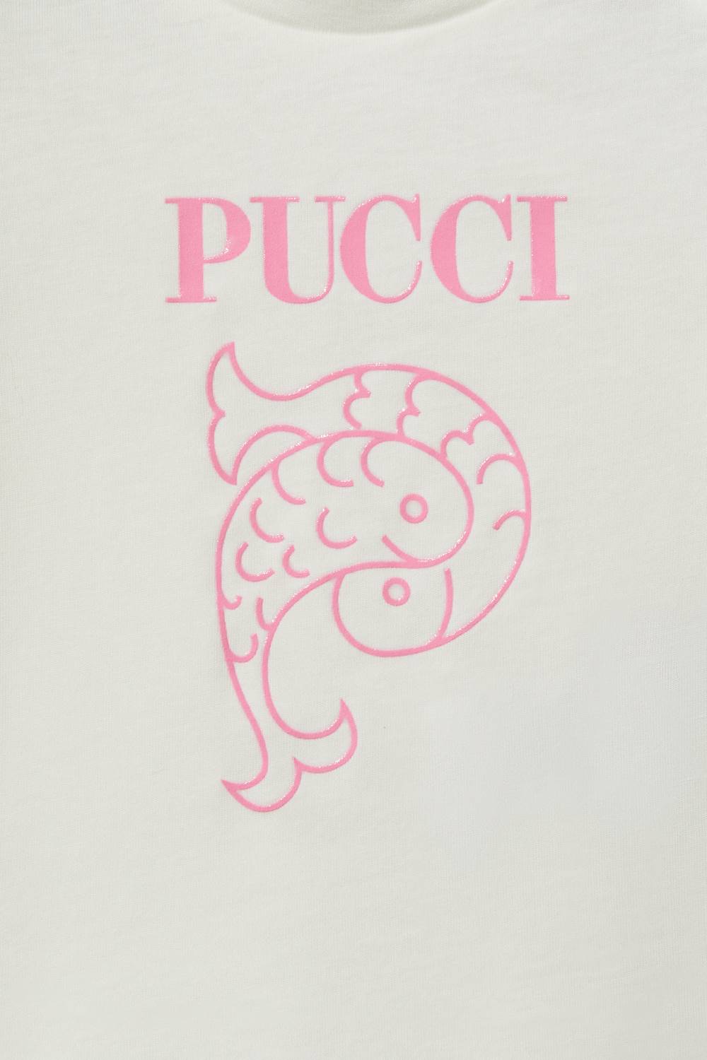 Pucci Logo-Print Cotton T-Shirt 2025