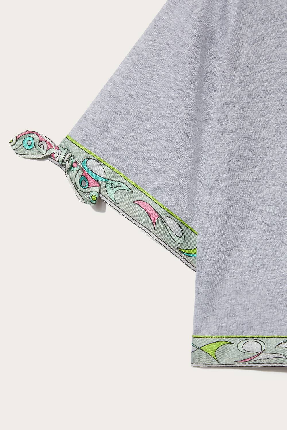 Pucci Pesci-Print Cotton T-Shirt Spedizione Gratuita