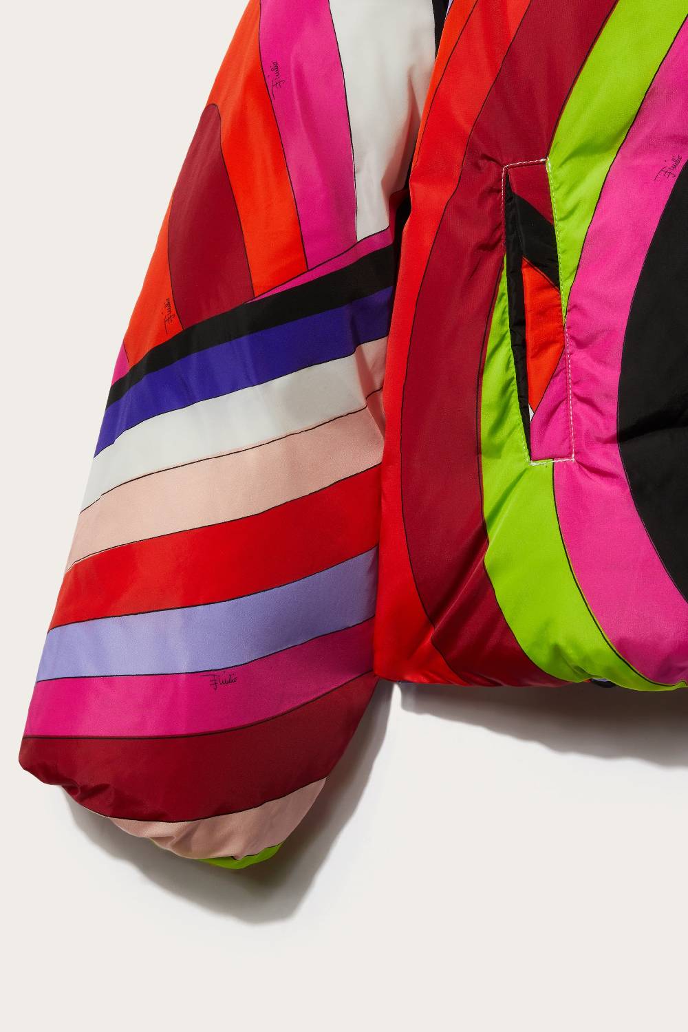 Pucci Iride-Print Puffer Jacket Prezzo Ridotto