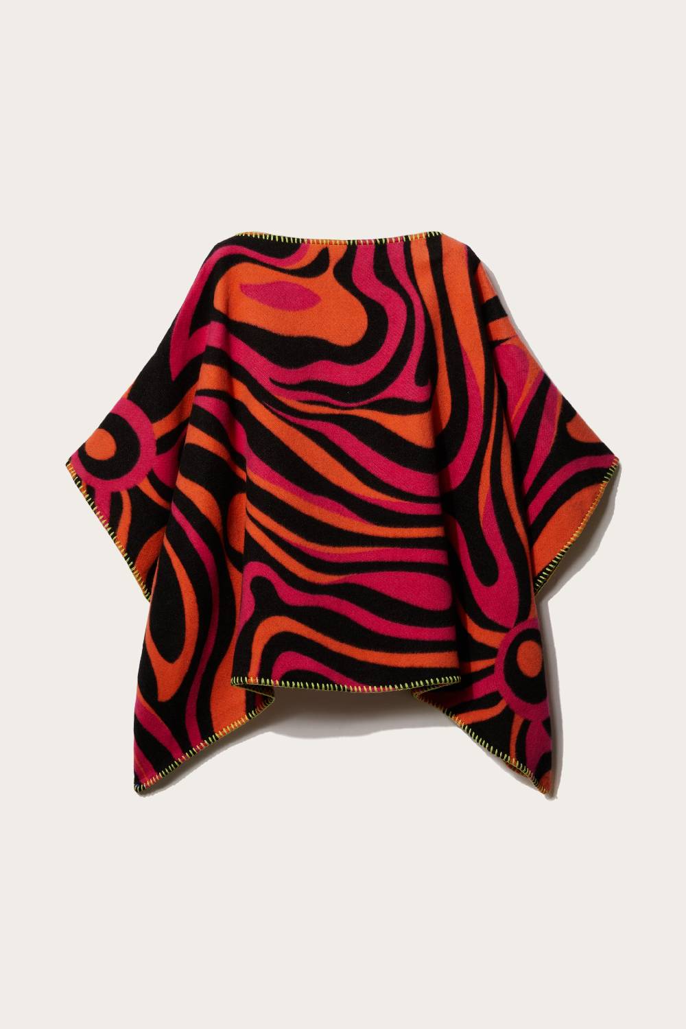 Pucci Marmo-Jacquard Velour Cape Offerta temporanea