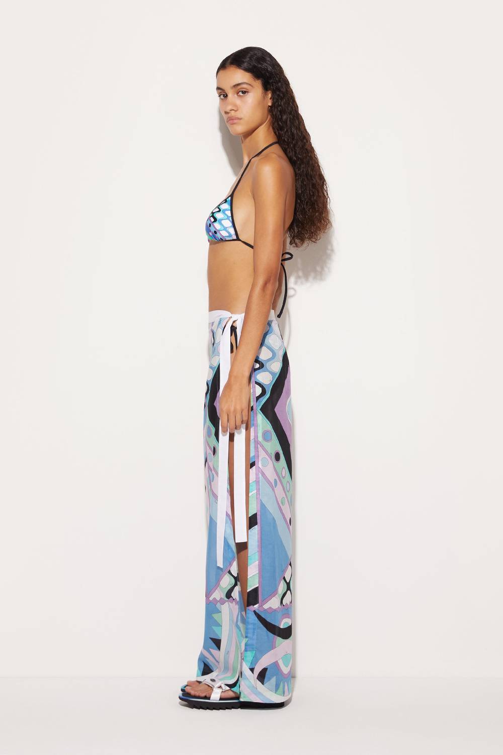 Pucci Gonna lunga con stampa Vivara Liquidazione