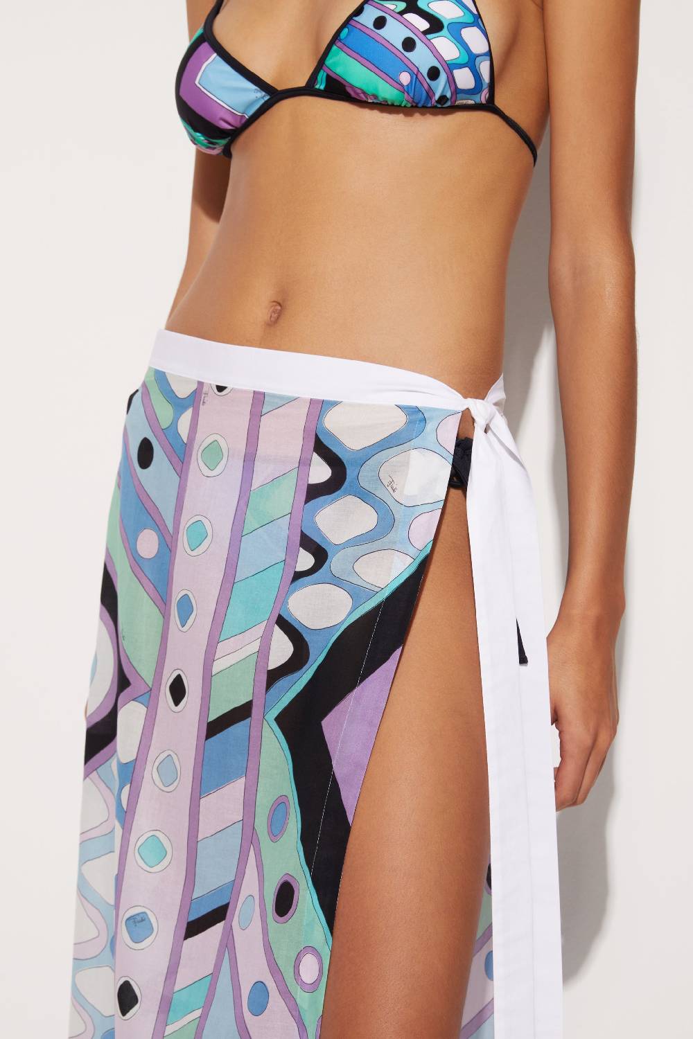 Pucci Gonna lunga con stampa Vivara Liquidazione