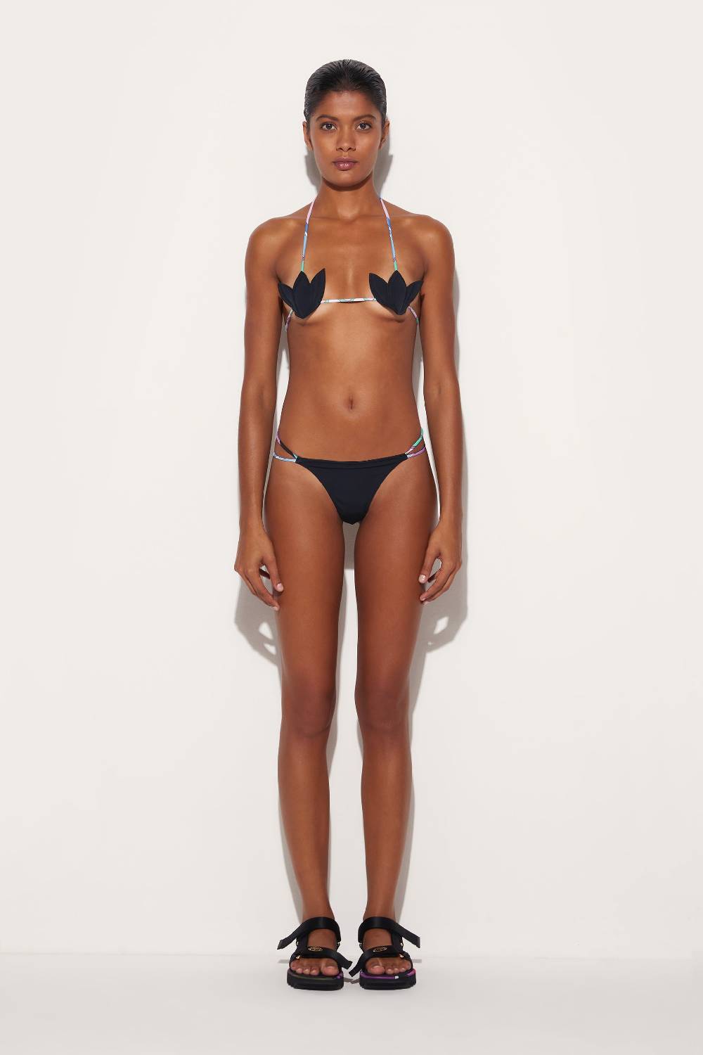 Pucci Top bikini con finiture Iride Comprane uno, ottenene uno gratis