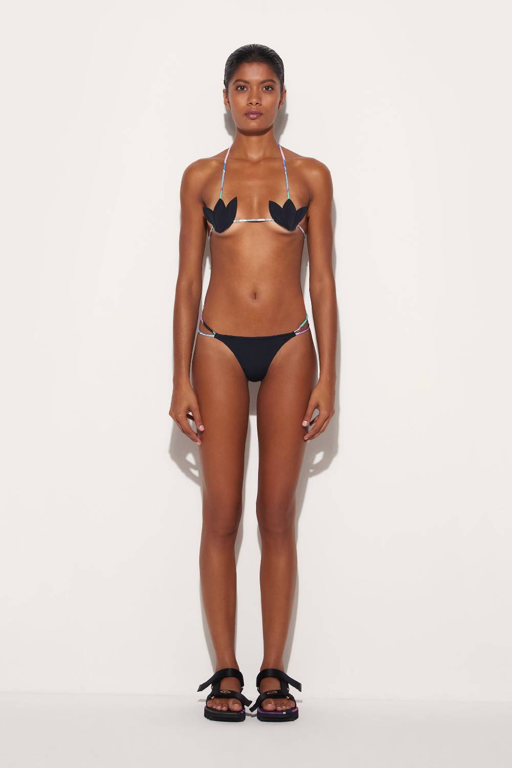 Pucci Slip bikini con finiture Iride Offerte giornaliere