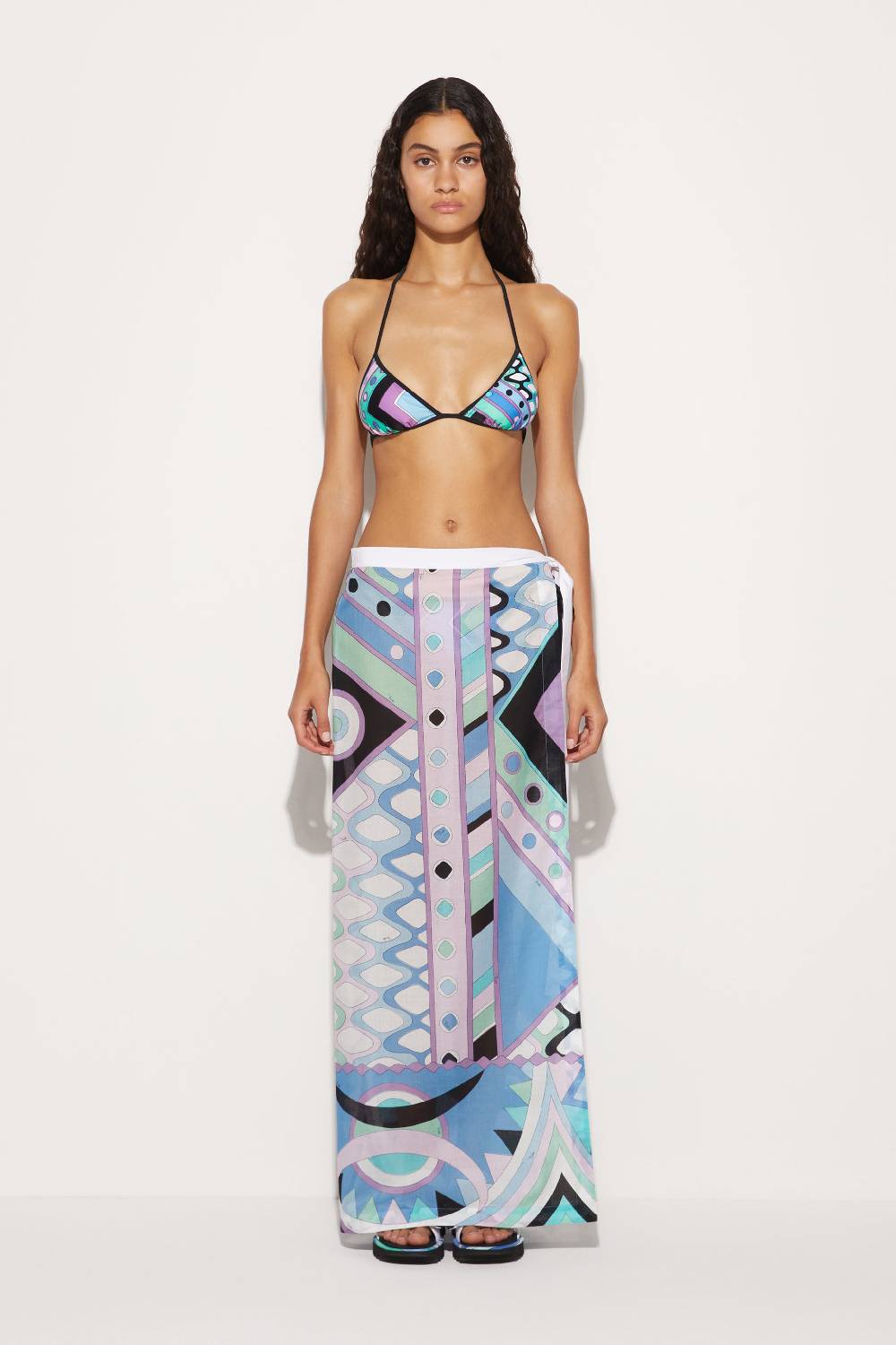 Pucci Top bikini con stampa Vivara Sconti VIP