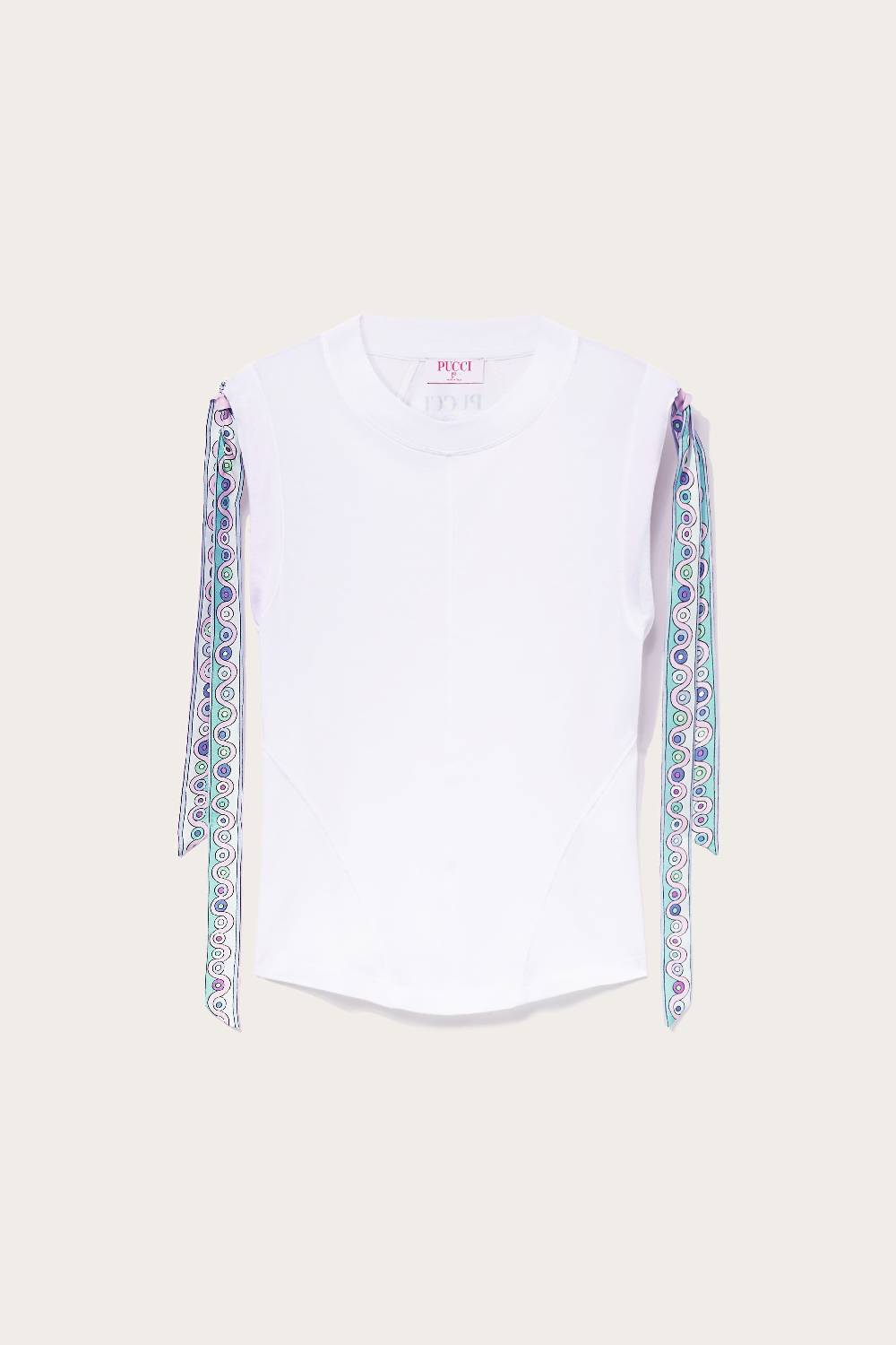 Pucci Top con inserti Iride