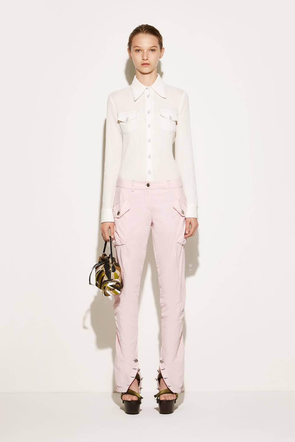 Pucci Camicia in crepon di cotone Only for today