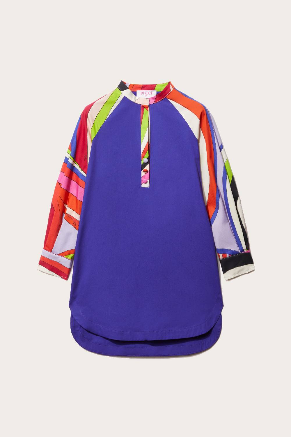 Pucci Iride-Print Cotton Dress Super sconto