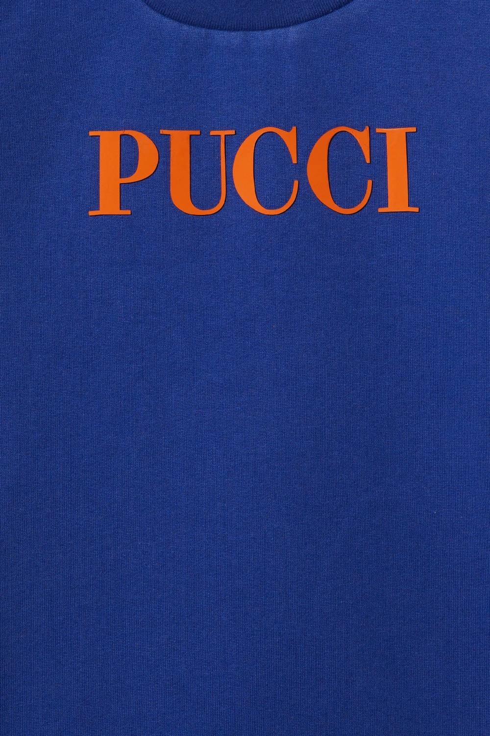 Pucci Logo-Print Cotton Dress 50% di sconto con spedizione gratuita