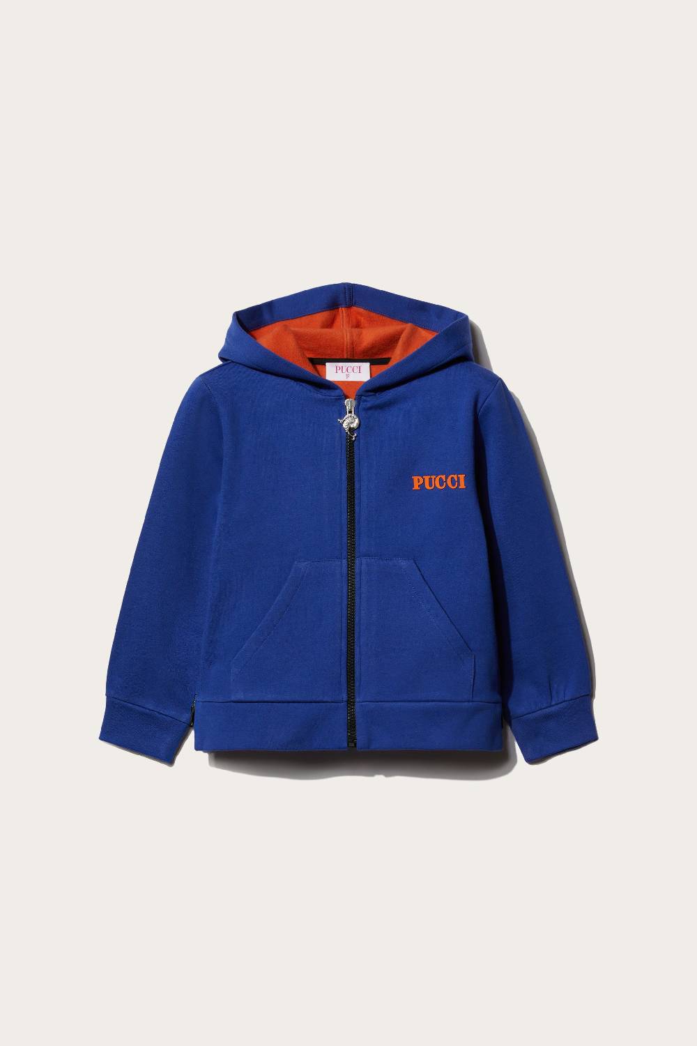 Pucci Logo-Print Cotton Hoodie Officina
