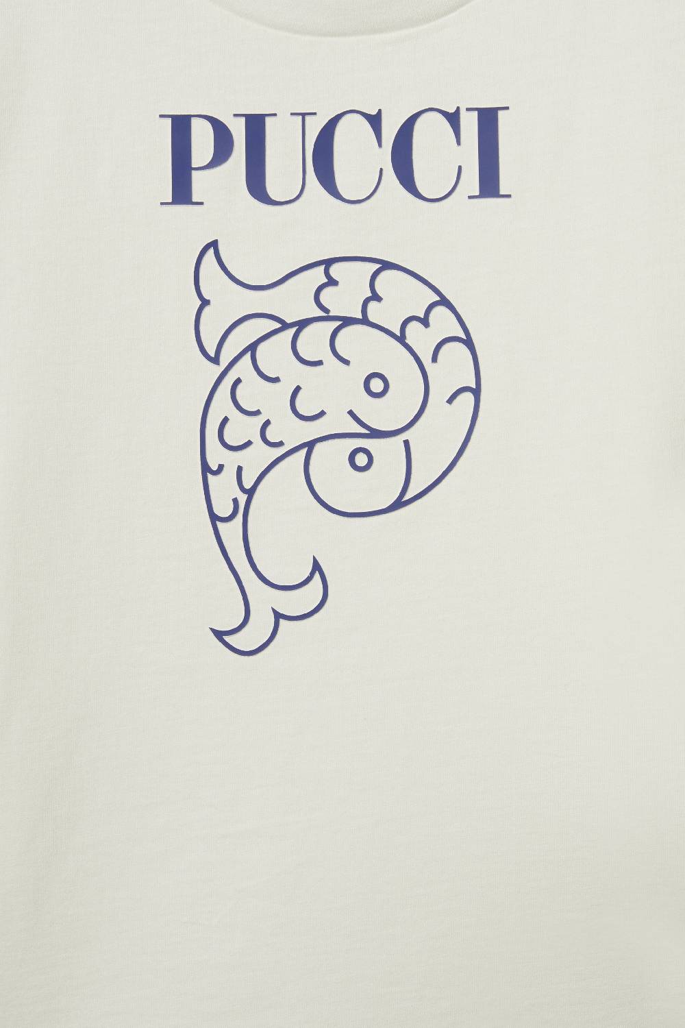 Pucci Logo-Print Cotton T-Shirt Limitato a 3 giorni