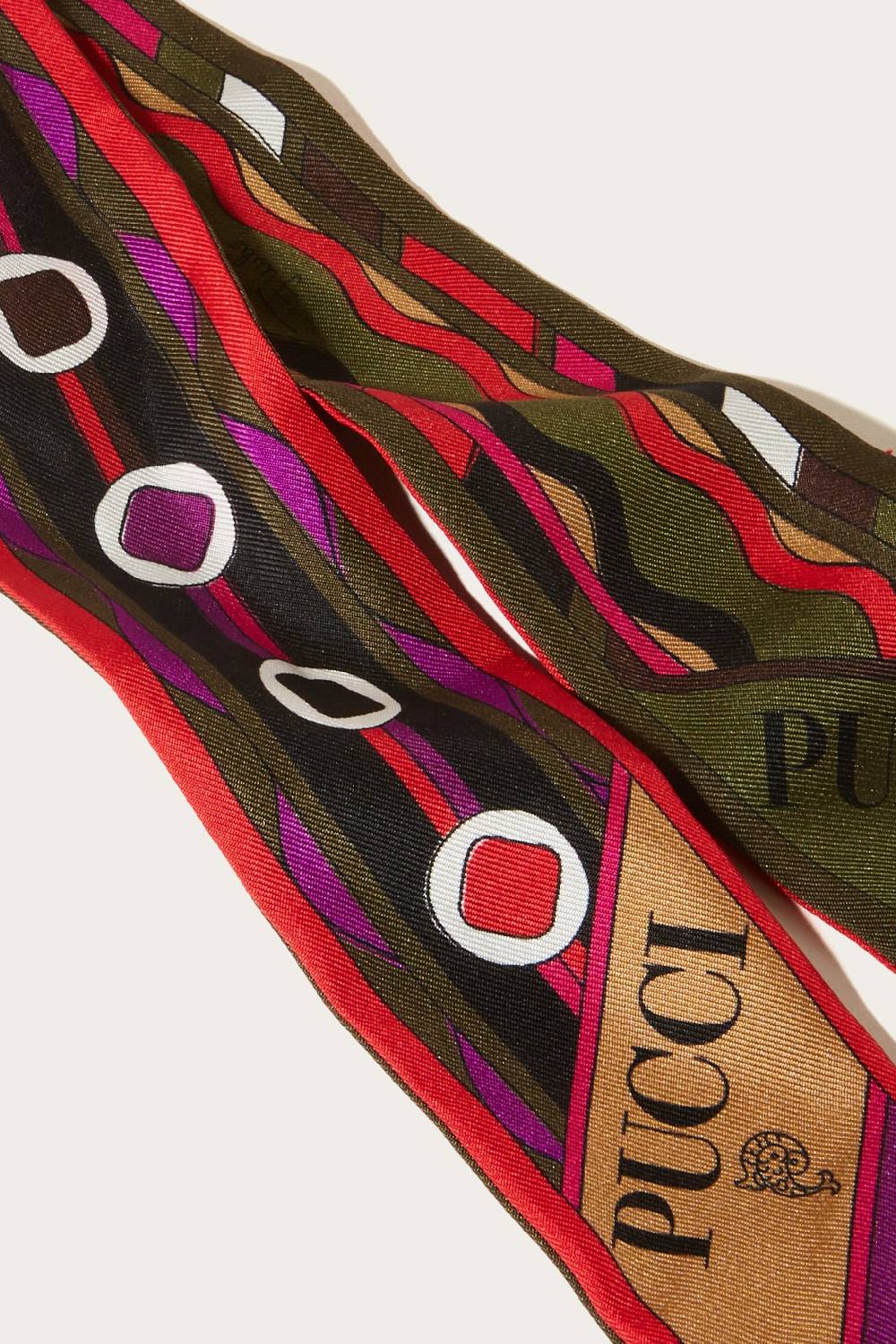 Pucci Foulard in seta con stampe Vivara e Bersaglio Sconti questo mese
