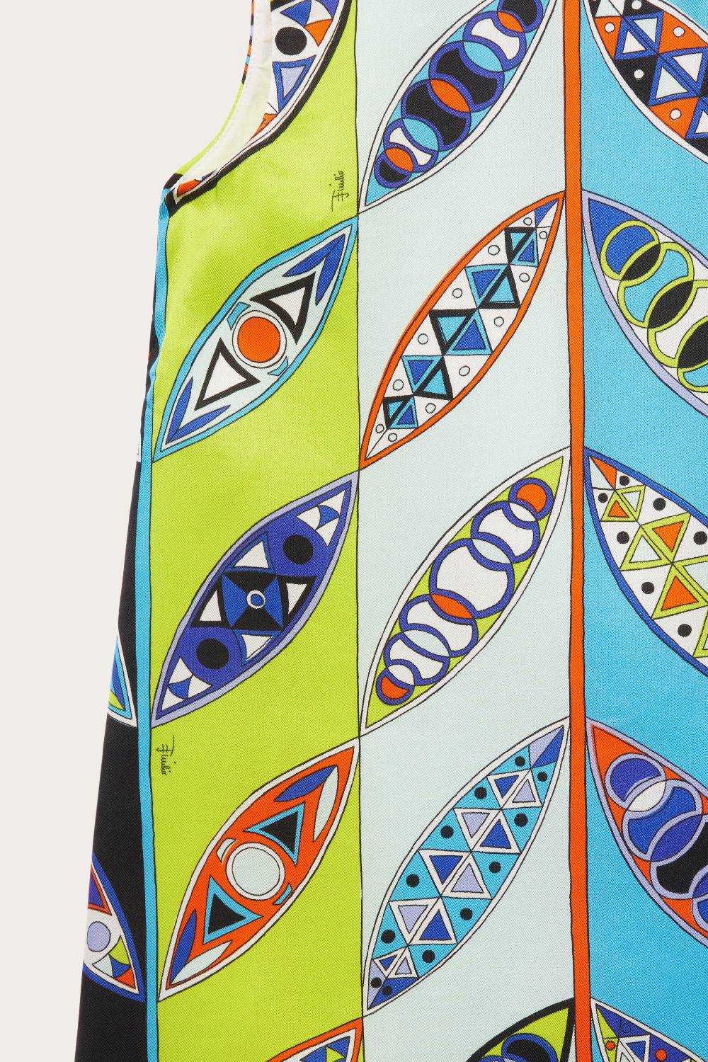 Pucci Girandole-Print Dress Nuovo