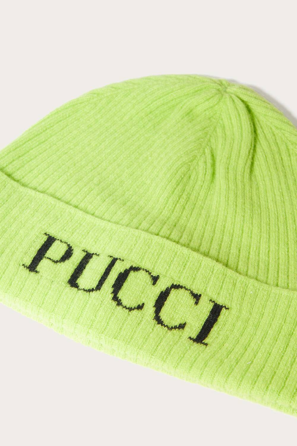 Pucci Logo-Intarsia Beanie Hat Promozione