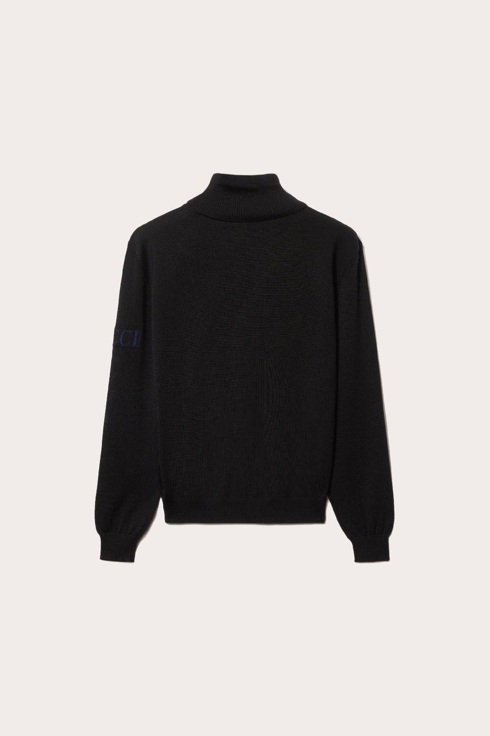 Pucci Logo-Appliqué Wool Sweater Qualità Garantita