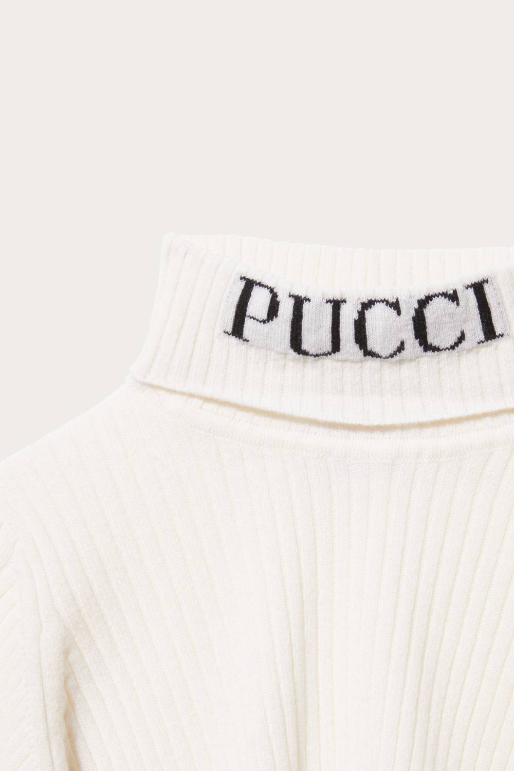 Pucci Logo-Intarsia Sweater Consegna Veloce