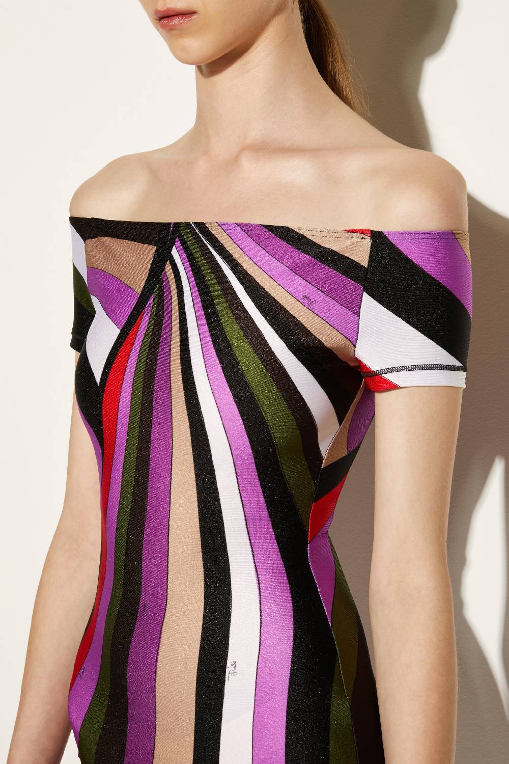 Pucci Tuta con spalle scoperte e stampa Iride Novità