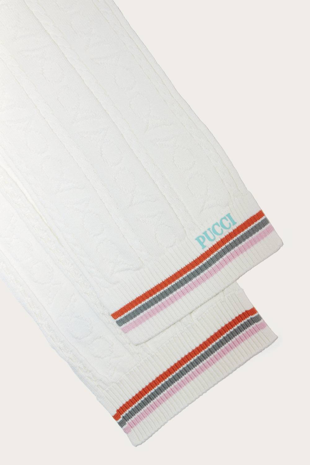 Pucci Logo-Appliqué Scarf In Vendita