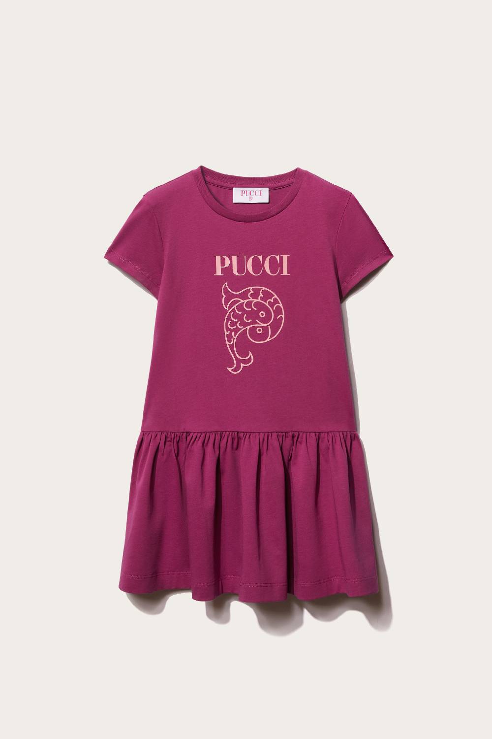 Pucci Logo-Print Cotton Dress Offerte