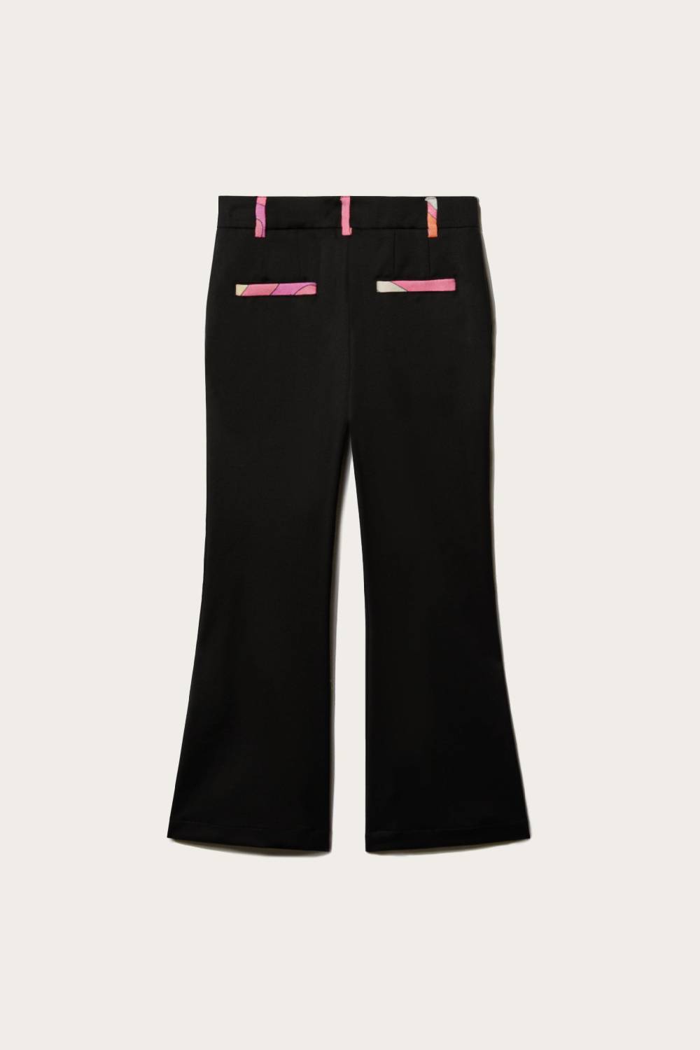 Pucci Marmo-Print Wool Trousers In Saldo