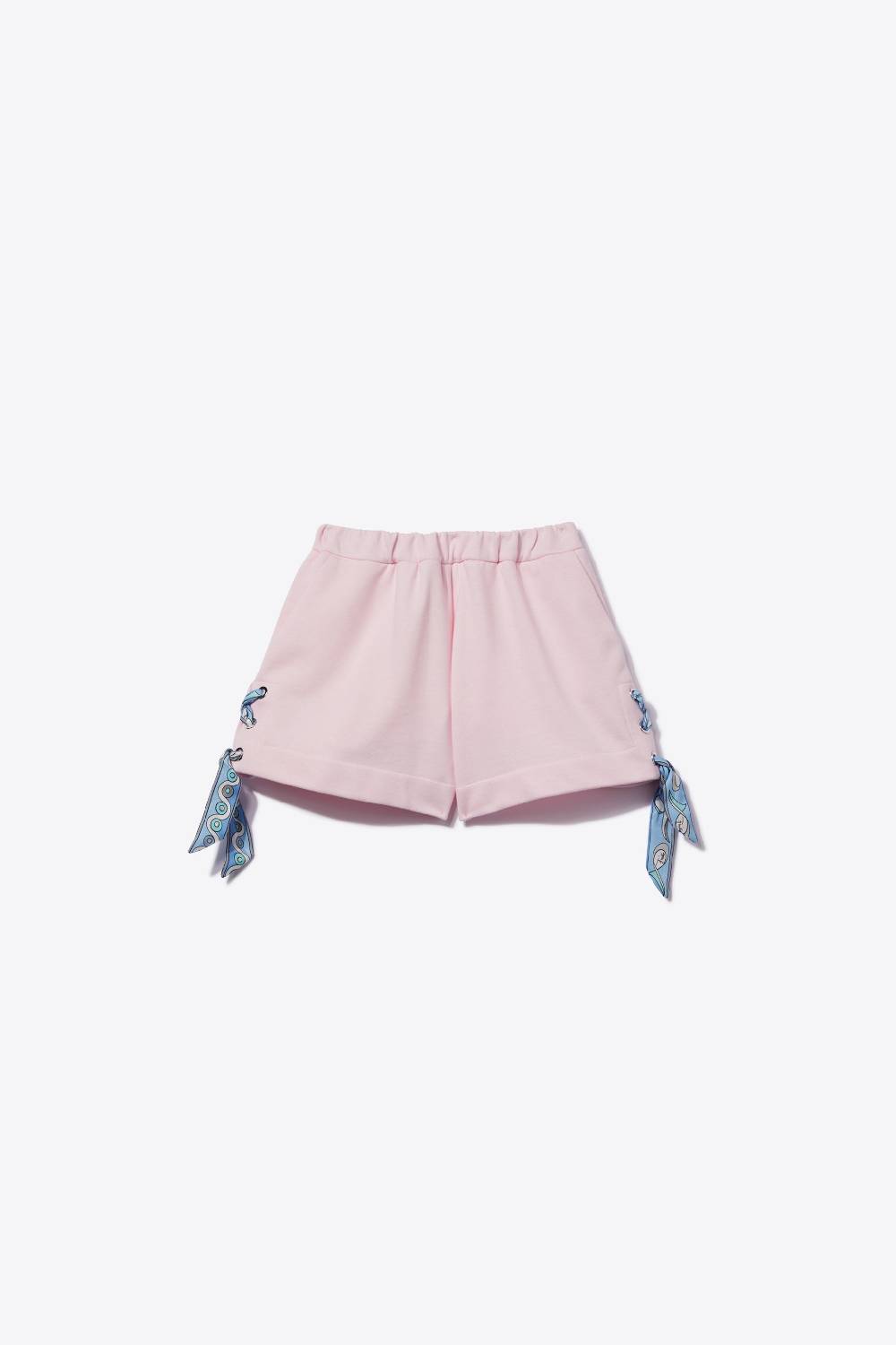 Pucci Pesci-Print Cotton Shorts Prezzo di fabbrica