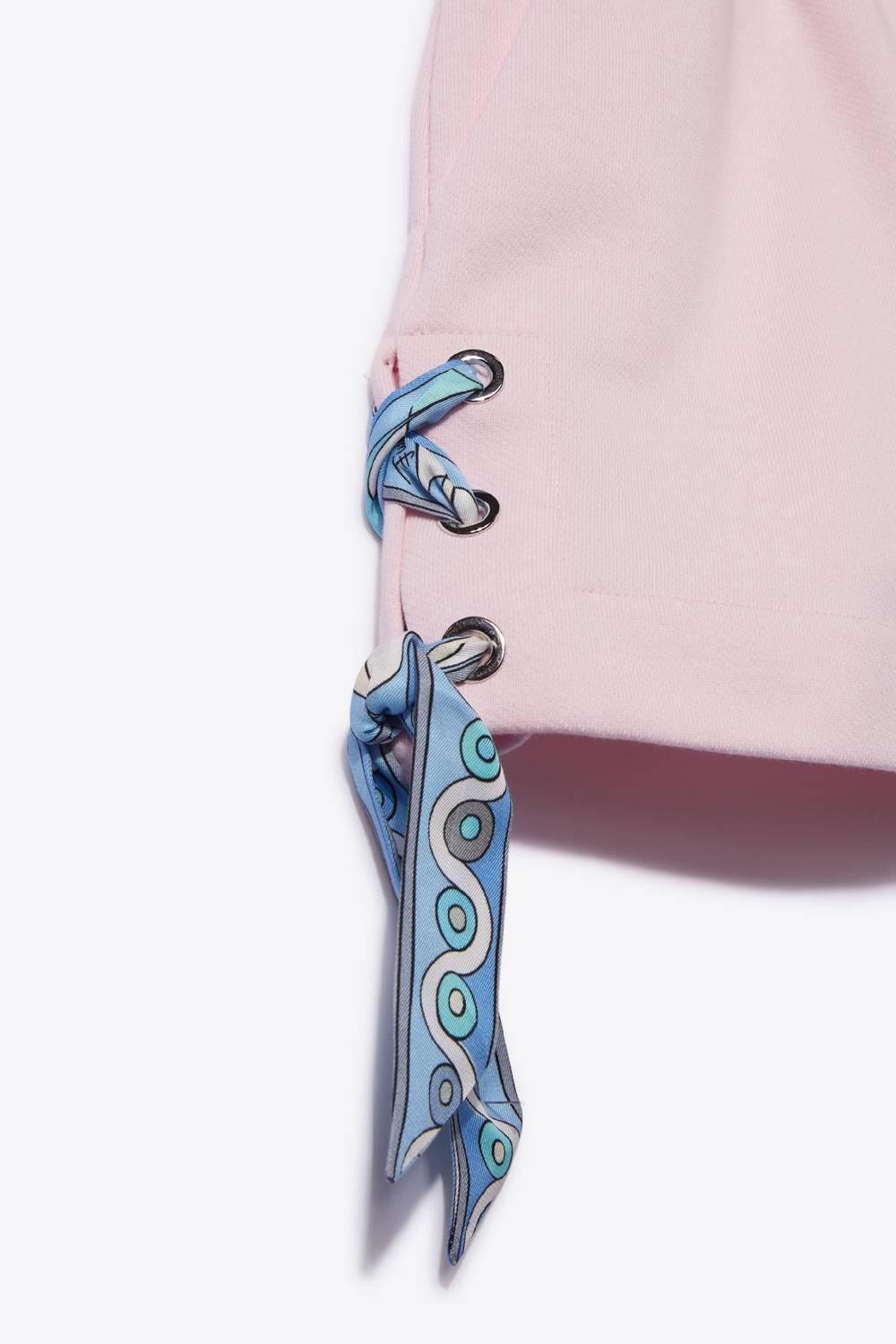 Pucci Pesci-Print Cotton Shorts Prezzo di fabbrica