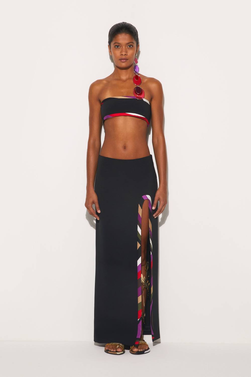 Pucci Top a fascia con finiture Iride Black Friday