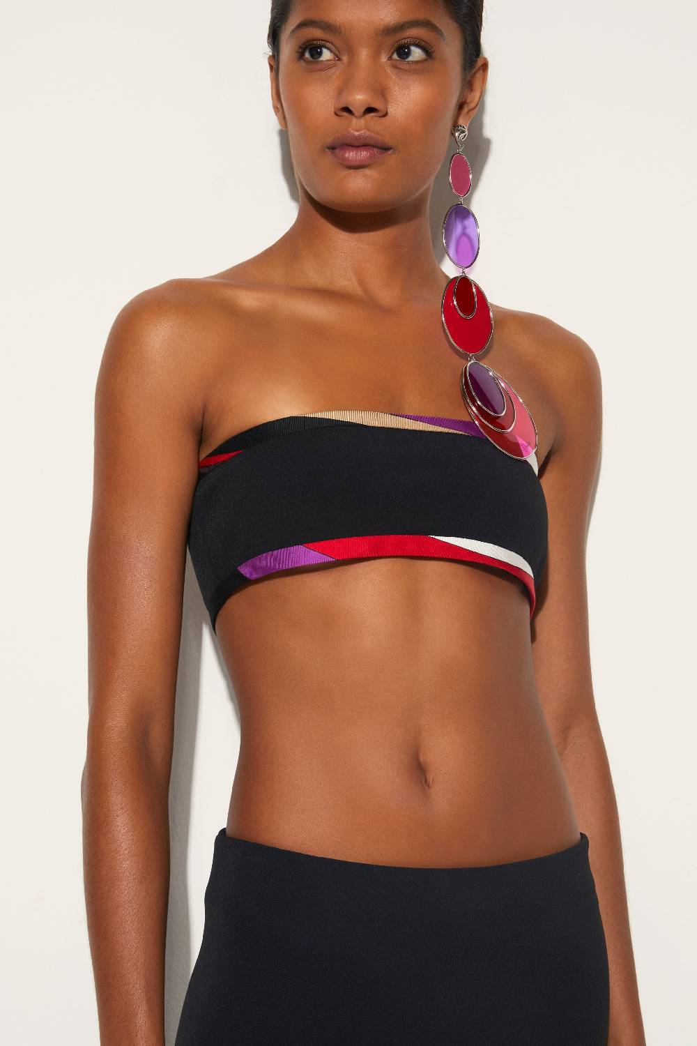 Pucci Top a fascia con finiture Iride Black Friday