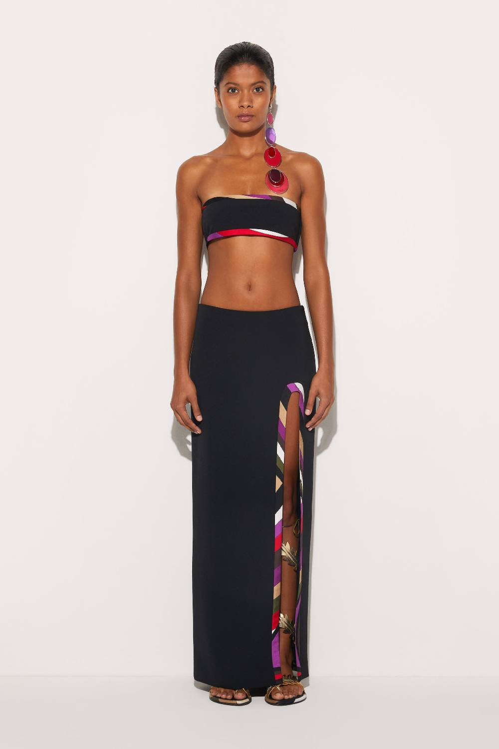 Pucci Gonna lunga con finiture Iride Cyber Monday