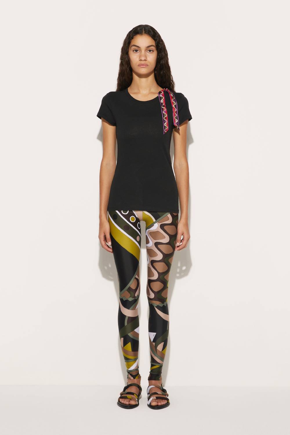 Pucci T-shirt con inserto Iride Online Outlet