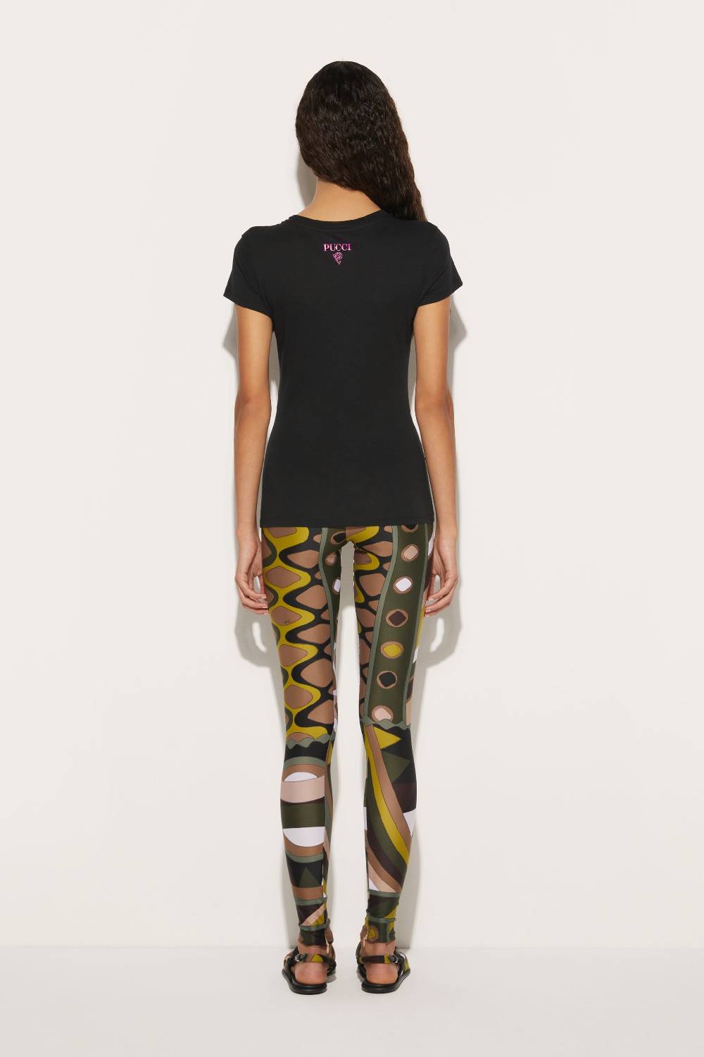 Pucci T-shirt con inserto Iride Online Outlet