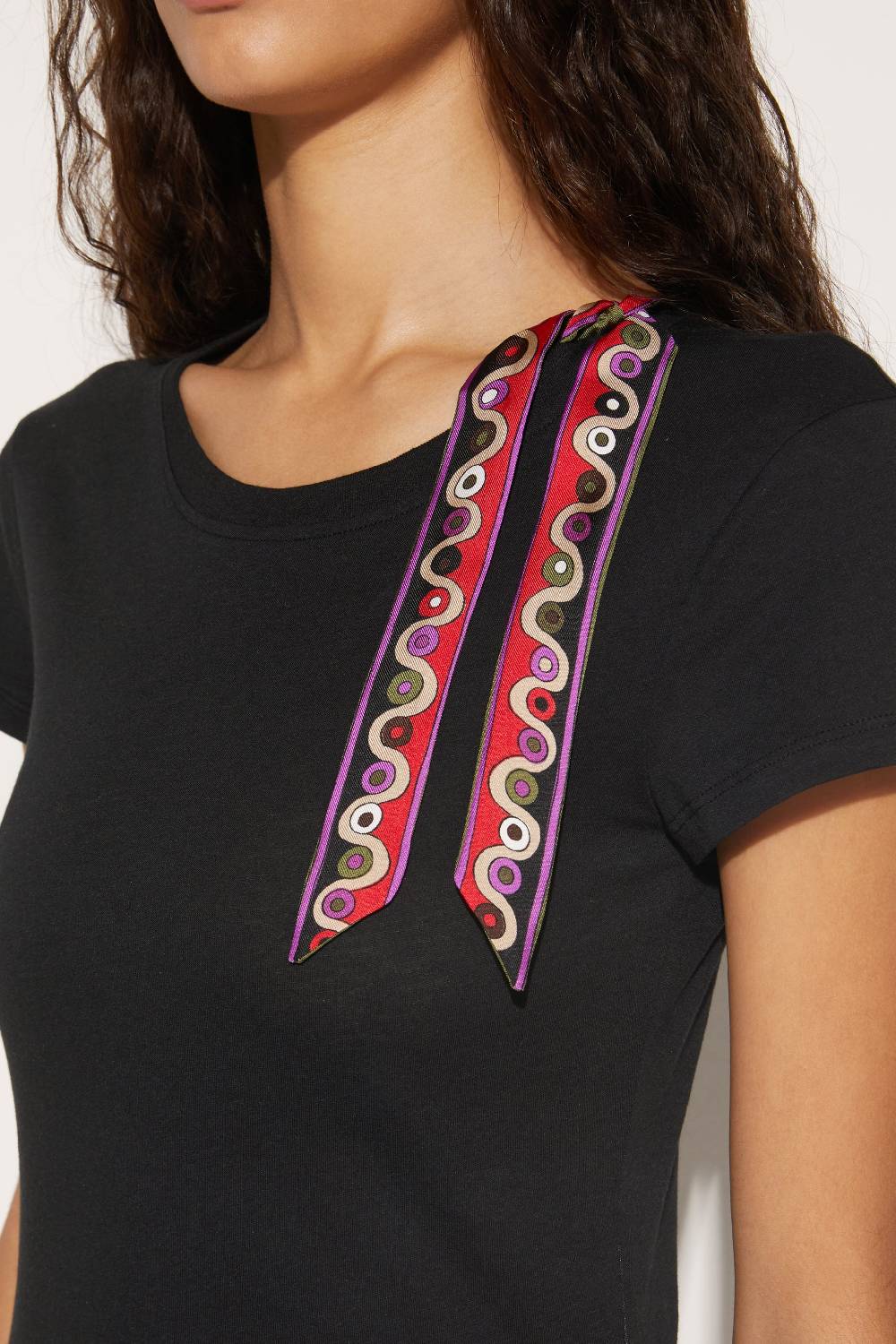 Pucci T-shirt con inserto Iride Online Outlet