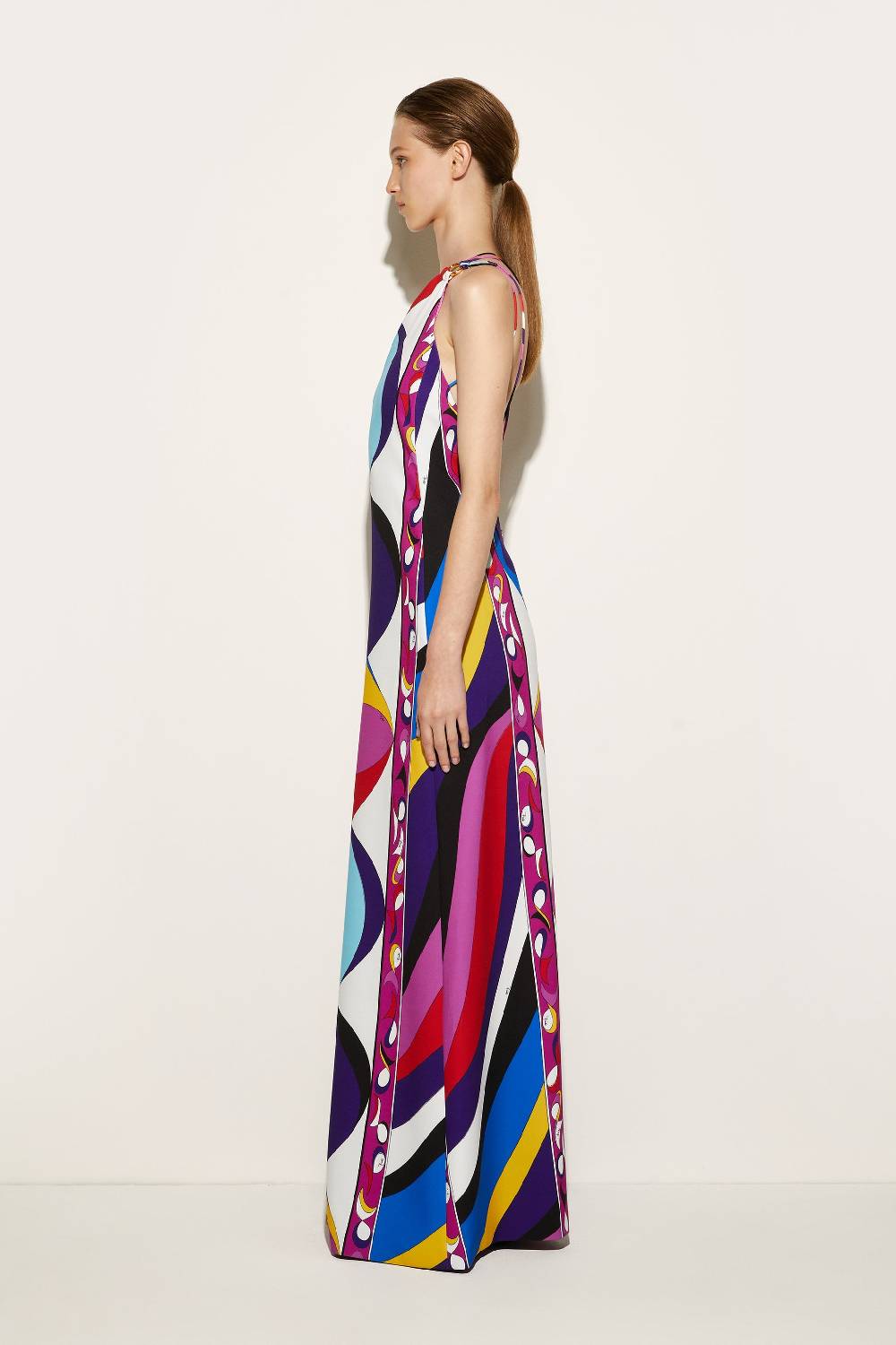 Pucci Abito monospalla con stampa Pesci Lightning offer