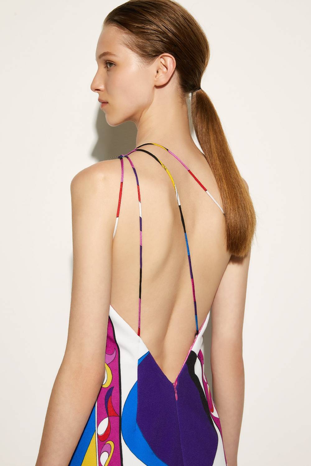 Pucci Abito monospalla con stampa Pesci Lightning offer