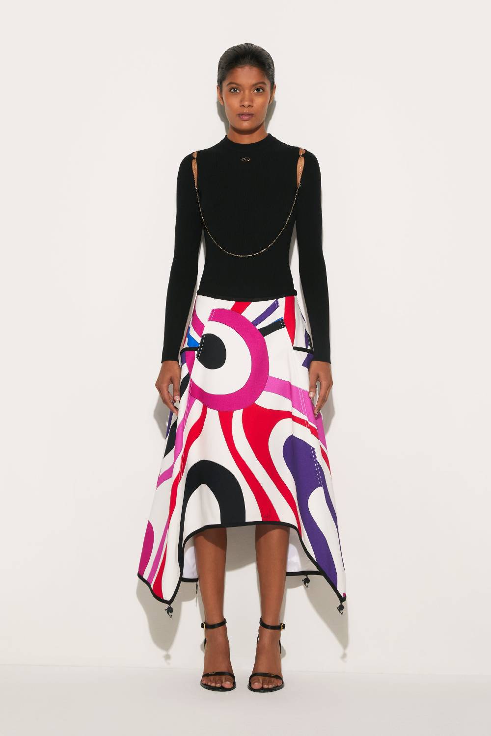 Pucci Top con dettaglio a catena Latest stili