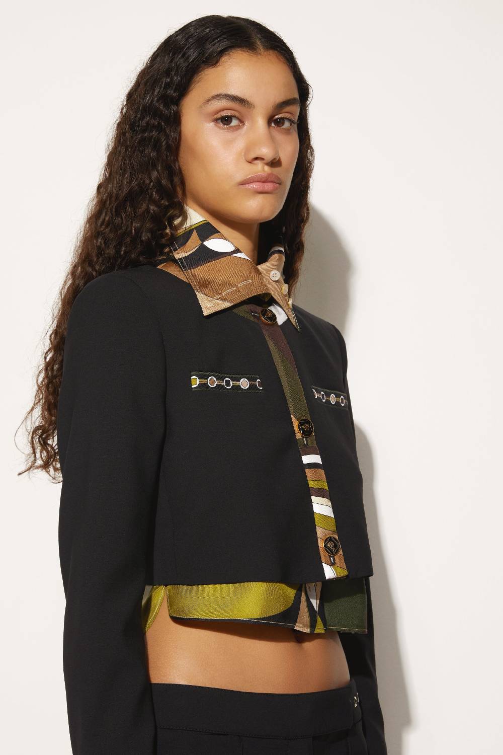 Pucci Giacca cropped con finiture Vivara Fino al 50% di sconto