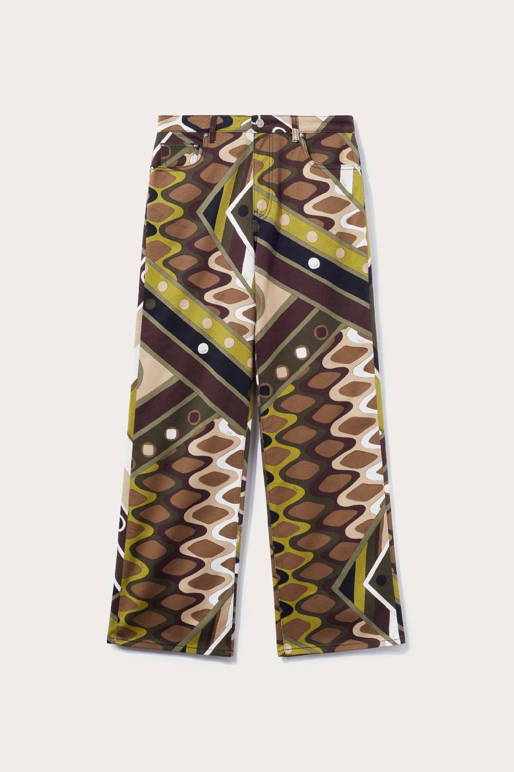 Pucci Pantaloni a gamba ampia con stampa Vivara Limitato a 3 giorni