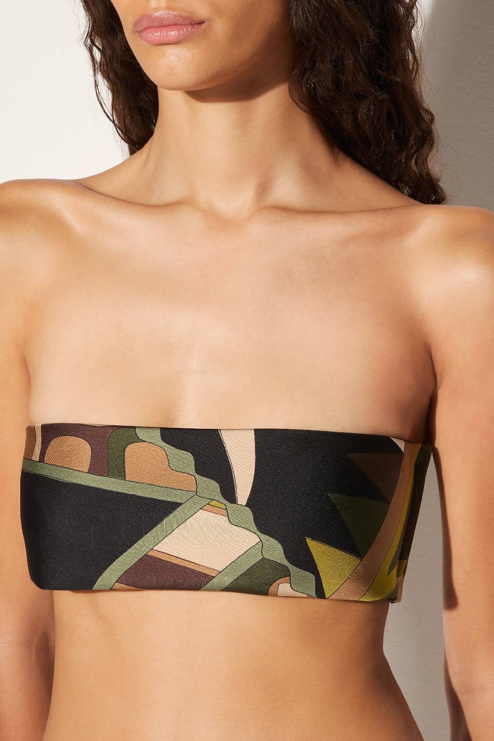 Pucci Top a fascia in seta con stampa Vivara Shopping Online