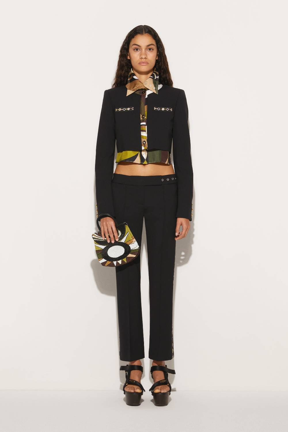 Pucci Pantaloni con finiture Vivara Affare Del Giorno