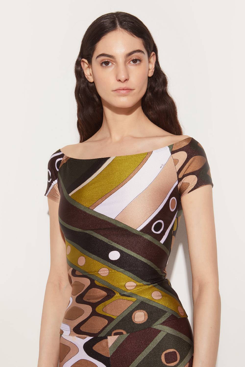 Pucci Top con stampa Vivara Offerta