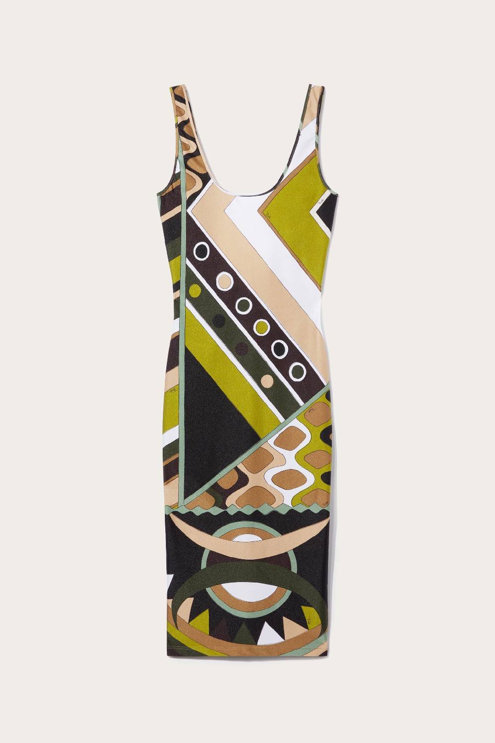 Pucci Abito midi con stampa Vivara In Vendita
