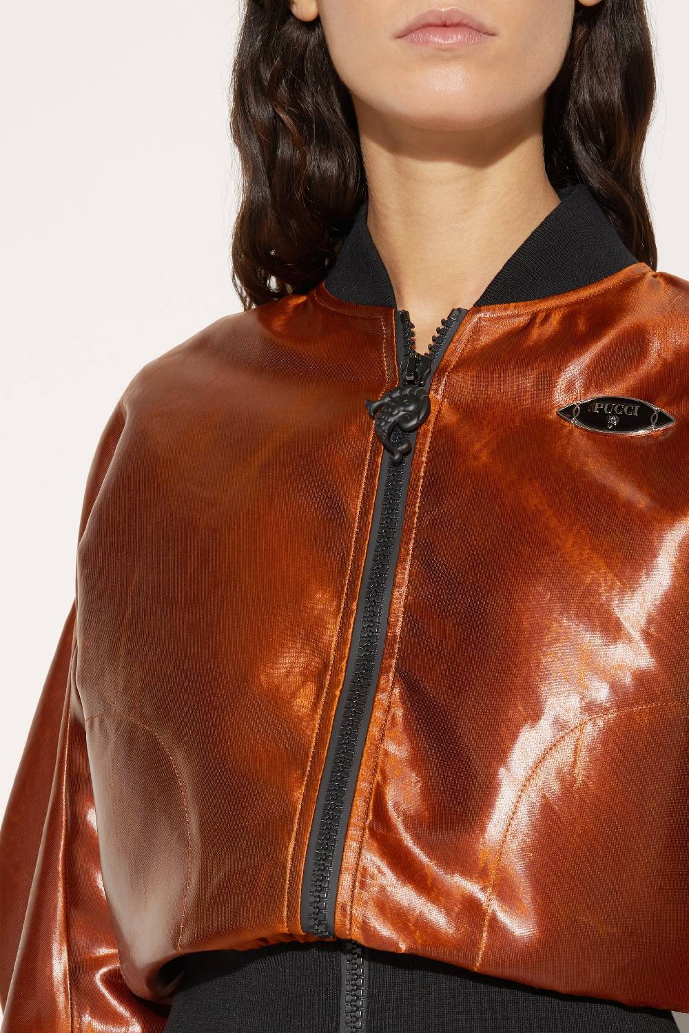 Pucci Bomber effetto pelle In Saldo